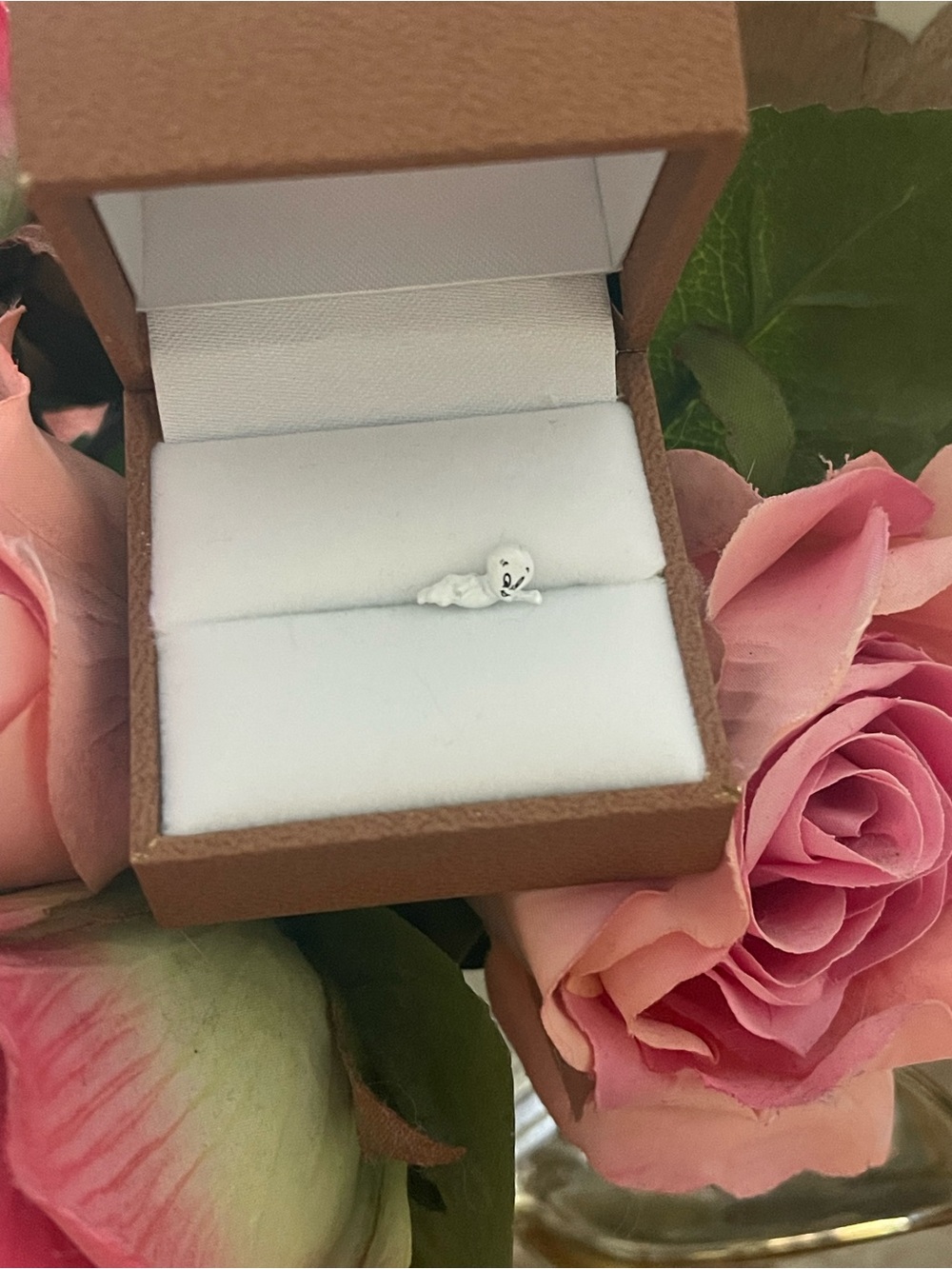 Origami Owl Casper Charm - White